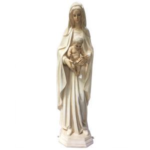 Virgen de la Entrega 104 cms piel y marfil