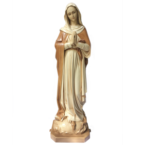 Virgen de la Misericordia 85 cms tonos tierra