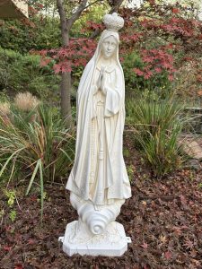 Virgen de Fátima 84cm marfil