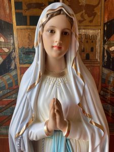 Virgen de Lourdes color 130cm