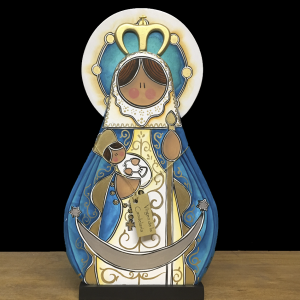 Virgen.. Candelaria 35 x 18cm