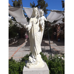Virgen del Carmen 140 cms con escudito