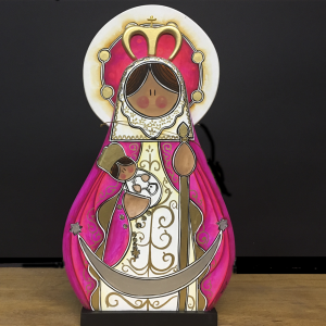 Virgen.. Candelaria 35 x 18cm