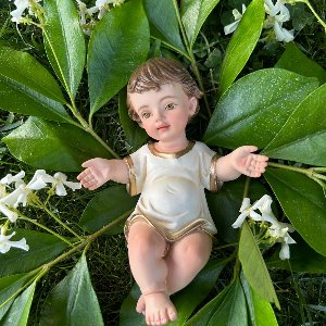 Niño Jesús gordito 17cm