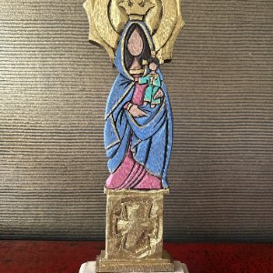 Virgen María Auxiliadora Huellas 32cm de mesa