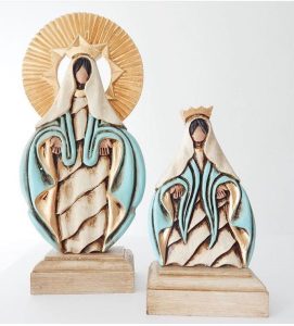 Virgen Milagrosa ML 28 y 18cm