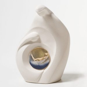 Nacimiento dorado/azul 21cms