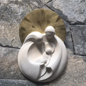 Sagrada Familia Aurora Gold 40x27 cms