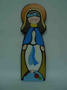Virgen Milagrosa 45cm Lara