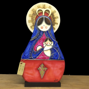 Virgen.. del Pilar 35c x 18cm Lara