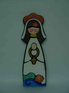 Virgen del Valle 45cm Lara