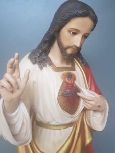 Sagrado Corazón de Jesús 112cm