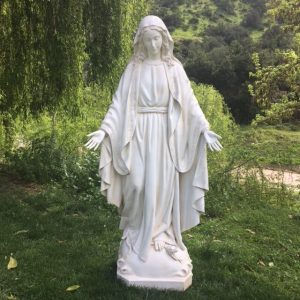 Virgen Milagrosa 140cm marfil