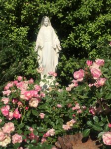 Virgen Milagrosa 60cm marfil