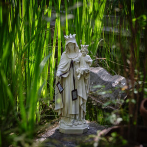 Virgen del Carmen 67cm marfil