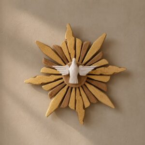 Espíritu Santo 18cm palo santo