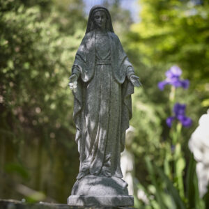 Virgen Milagrosa 60cm tipo piedra