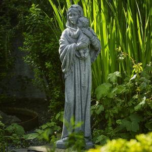 Virgen de La Calle 107cm tipo piedra