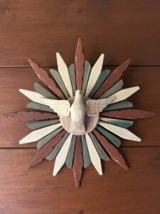 Espíritu Santo 32cm palo santo
