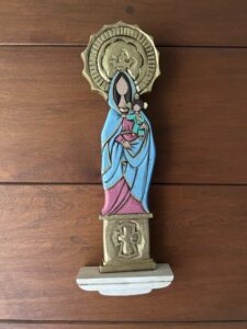 Virgen Milagrosa  34cm colgar